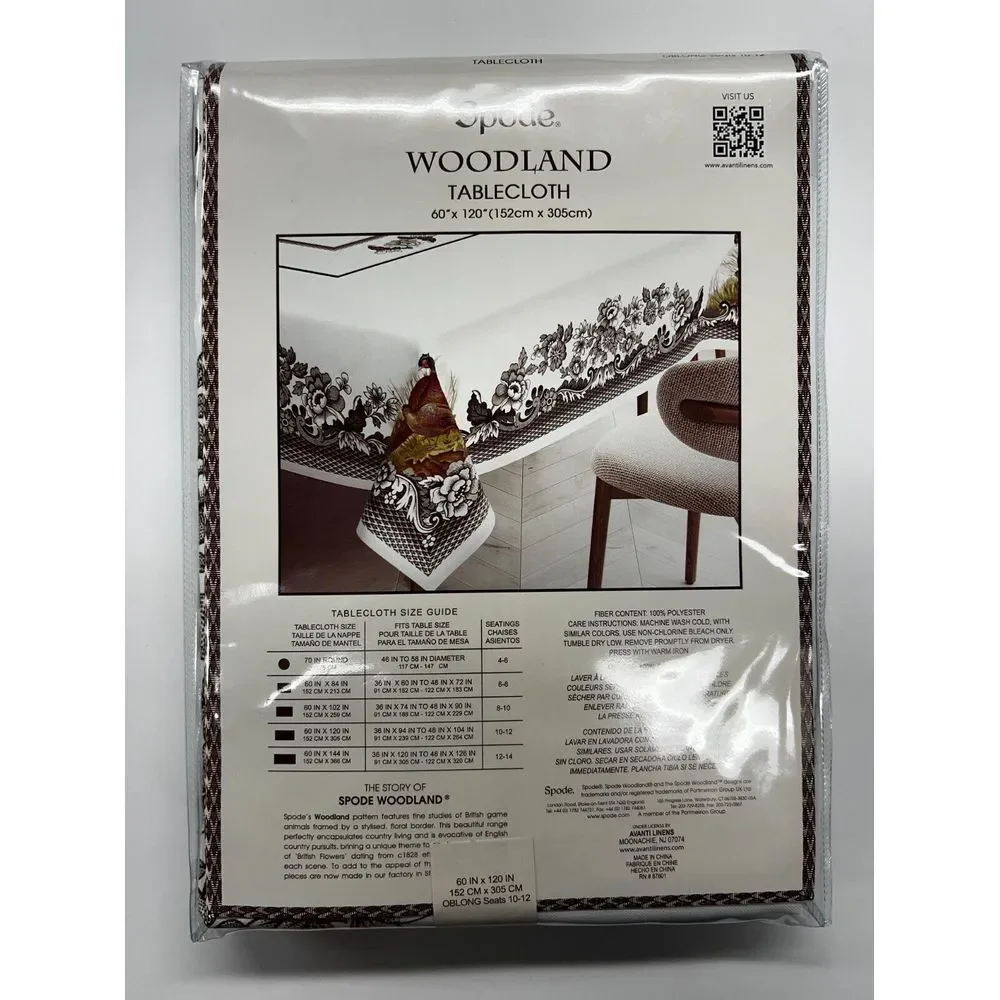 SPODE Woodland Tablecloth 60